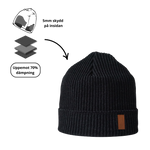 Produktbild med information, graphite black safehat